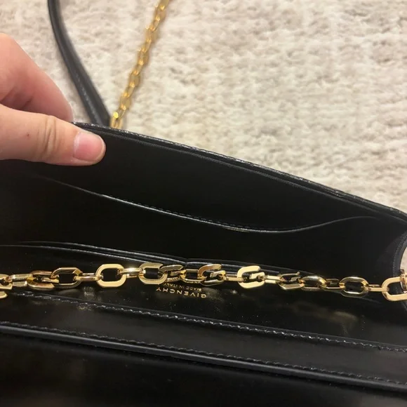 Givenchy 4G black coated canvas wallet on chain bag NEW - Picture 16 of 16